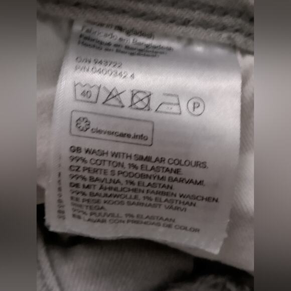 H&M &Cotton Distressed Slim Low Waist Jeans, 28/32 - Picture 13 of 13